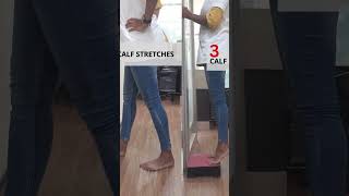 Plantar Fasciitis Stretches Heel Pain Treatment at Home shorts heelpain  ReLiva Physiotherapy [upl. by Judenberg]