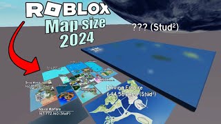 Roblox Map Size Comparison🗺️ 2024 [upl. by Ariana]