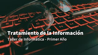 Tratamiento de la Informacion [upl. by Wolfgang670]