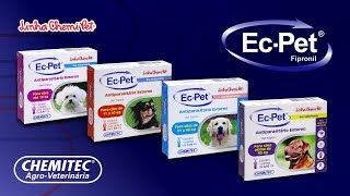 ECPET Antipulgas para Cães  Chemitec® [upl. by Shirberg]