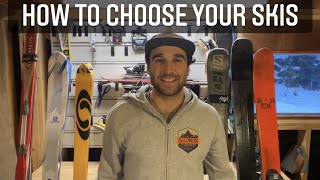 HOW TO CHOOSE YOUR SKIS [upl. by Fortuna671]