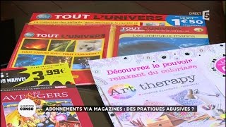 Collections via magazines  des pratiques abusives [upl. by Arualana836]