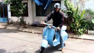 1962 VBB Vespa 150 [upl. by Verdha]