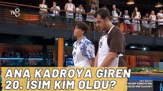 Masterchef Türkiye Ana Kadroya Giren 20 İsim Belli Oldu [upl. by Ramiah]