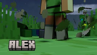 ALEX minecraft animation [upl. by Elocn]