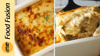 Au Gratin Potatoes Recipe By Food Fusion [upl. by Gardal721]