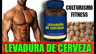 LEVADURA DE CERVEZA PARA GANAR MASA MUSCULAR BENEFICIOS EN EL GYM [upl. by Maisey198]