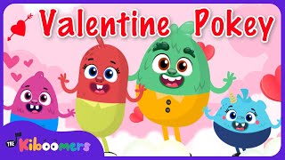 Valentine Hokey Pokey Song  The Kiboomers Valentines Day Songs for Preschoolers [upl. by Anid757]