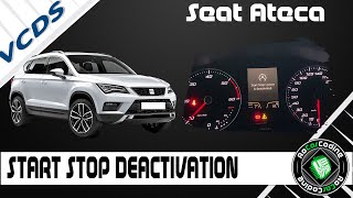 START STOP DEACTIVATION  SEAT ATECA KH7  VCDSCODING [upl. by Ahseiyt]