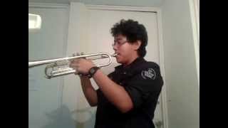 quotLa vie en rosequot Louis Armstrong cover trompeta [upl. by Aubreir]