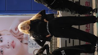 Jessi 제시  Gum Dance cover Confidence dance studio busking 직캠 4K 60fps by ADMcam [upl. by Hersh]