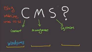 What is a CMS  Content Management Sysytem [upl. by Edorej367]