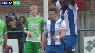 Haywards Heath Town vs Guernsey FC  19th January 2019 [upl. by Nnylsoj]