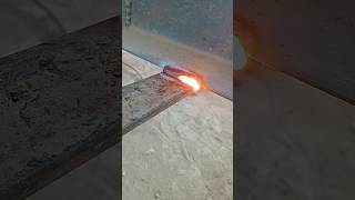 The correct method iron stick welder trendingshorts welding stickwelding [upl. by Illona75]