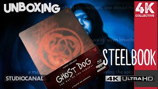 Jim Jarmusch’s Ghost Dog  The Way of the Samurai 4K UltraHD Bluray steelbook unboxing [upl. by Hannus768]