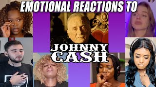 Johnny Cash Hurt  Best Of Reactions Compilation [upl. by Nnaeiluj20]