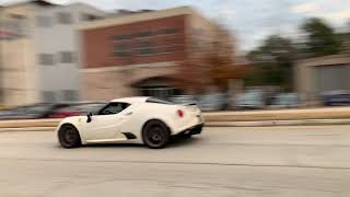 Alfa Romeo 4C Pops amp Bangs [upl. by Rahman]