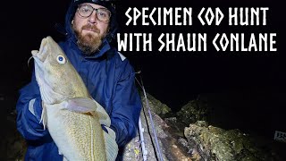 Cliff fishing for BIG Scottish Cod with Shaun Conlane [upl. by Nylrehc]