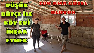 ODA BÃ–LMELERÄ° BÄ°ZÄ° Ã‡OK ZORLADI AMA KÃ–Y EVÄ°MÄ°ZÄ° SON HIZLA Ä°NÅAA EDÄ°YORUZ  DUVAR Ã–RMEK [upl. by Mit]