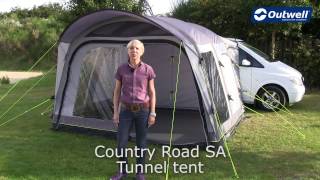 Outwell Country Road SA DriveAway Awning  Innovative Family Camping [upl. by Eolcin514]