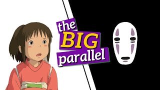 the parallel between Sen and No Face  Spirited Away [upl. by Leduar]