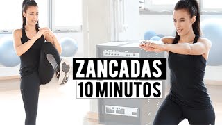 Tonificar glúteos y piernas con zancadas  10 minutos [upl. by Riffle]