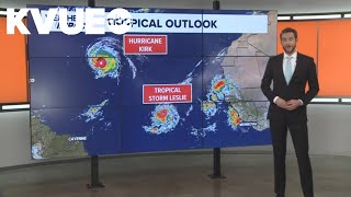 Talking Tropics  Oct 4 2024 The latest on Hurricane Kirk Tropical Storm Leslie [upl. by Safko]