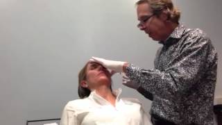 Injecting Sculptra into the temples Aesthetic Clinique Dr Weiner Destin Florida [upl. by Sacram273]