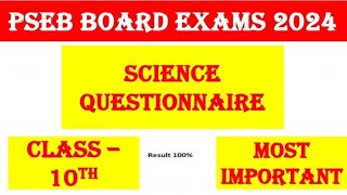 Class 10 Science Simplified material 202324 pseb solution [upl. by Yruj]