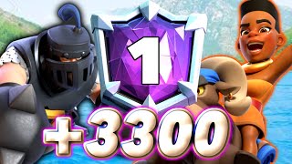 3300 with New MK Ram Rider deck🥰Clash Royale [upl. by Putnam]