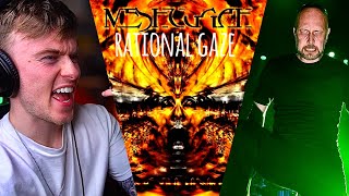 HOLY FOOK Meshuggah  Rational Gaze  First REACTION [upl. by Alyehs706]