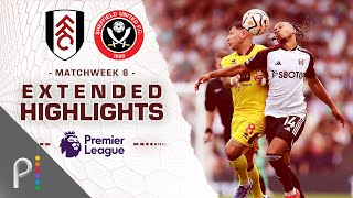 Fulham v Sheffield United  PREMIER LEAGUE HIGHLIGHTS  1072023  NBC Sports [upl. by Aribold]