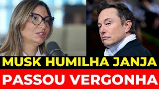 PASSOU VERGONHA JANJA Xinga ELON MUSK no G20 e bilionário responde quotVão perder a próxima eleiçãoquot [upl. by Sari]