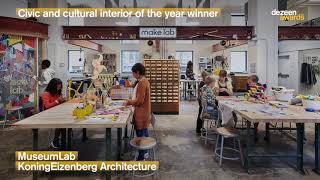 MuseumLab® Dezeen Awards 2020 Civic and Cultural Interior of the Year [upl. by Bibby]