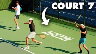 I Tried Playing EVERY Tennis Court in Austin TX in 48 Hours w TennCom [upl. by Ientirb]