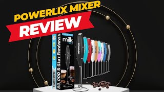 Powerlix Pro Frother and Mixer Review [upl. by Palumbo197]