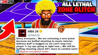 NBA 2K25 HUGE PATCH 3 update amp NEW LETHAL HOT ZONES GLITCH [upl. by Aicac]