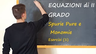 Equazioni SPURIE e PURE Esercizi  1 [upl. by Nanyt393]