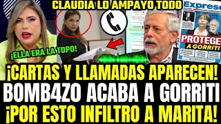 BOMB4 CLAUDIA REVIENTA RELACIÓN SECRETA D GORRITI Y MARITA BARRETO Y COMO OCULTÓ PRUEBAS D JEFE IDL [upl. by Solana]