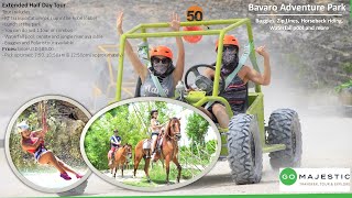 Bavaro Adventure Park Punta Cana with GoMajesticRD [upl. by Yrogreg]