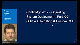 ConfigMgr 2012 Operating System Deployment Part XX Automating and Custom OSD [upl. by Karlik]