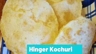 Hinger Kochuri  Hing Kachori Simple and easy Hing Kachori [upl. by Tarsuss451]