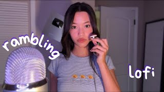 Talking you to sleep ASMR 🌸 Up Close Whispering amp Rambling 🌙 [upl. by Lek803]