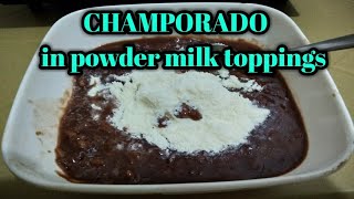 EASY CHAMPORADO RECIPE Pinakamadaling paraan ng pagluto ng Champorado [upl. by Estel481]