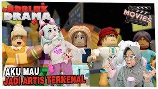 AKU MAU JADI ARTIS Drama Roblox Total Roblox Indonesia [upl. by Aip]