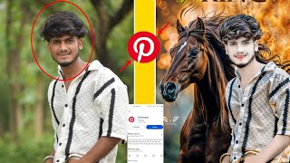 Pinterest Pinterest App Photo Edit कैसे करे  Pinterest Se Photo Editing Kaise Kare 2024 [upl. by Layol622]