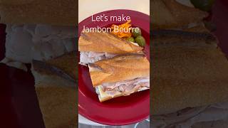 I made Jambon Beurre for my mam🥖🤍baking cooking cookingvideo sandwich 잠봉뵈르 料理 christmas [upl. by Aramoj981]