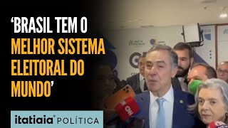 LUÃS ROBERTO BARROSO E CÃRMEN LÃšCIA AFIRMAM QUE ELEIÃ‡Ã•ES OCORRE DENTRO DA NORMALIDADE [upl. by Nueoras]