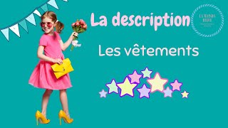 French for kids Les vêtements vocabulaire [upl. by Ladd]