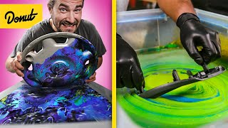 We Tried Hydro Dipping Car Parts [upl. by Ogawa]